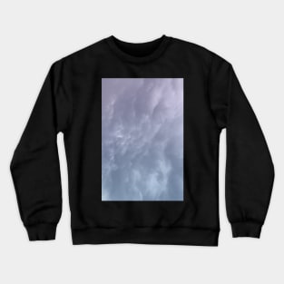 Blue and Purple Cloudy Sky Photography Crewneck Sweatshirt